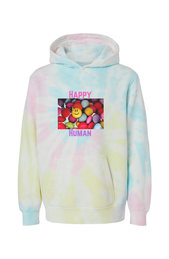 Youth Sunset Swirl Tie Dye Hoodie