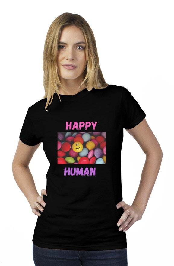 OG Happy Human Feminine T Shirt