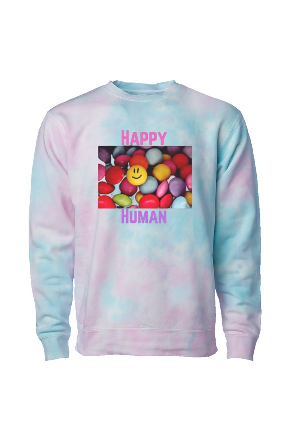 Cotton Candy Crew Neck Sweatshirt