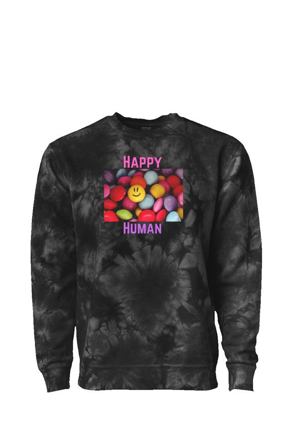 Crystal Tie Dye Crewneck