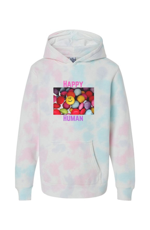 Youth Cotton Candy Tie Dye Hoodie