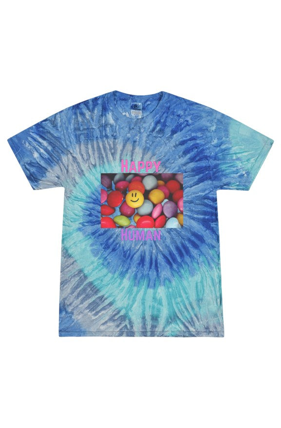 Tie Dye Blue Jerry Adult T Shirt