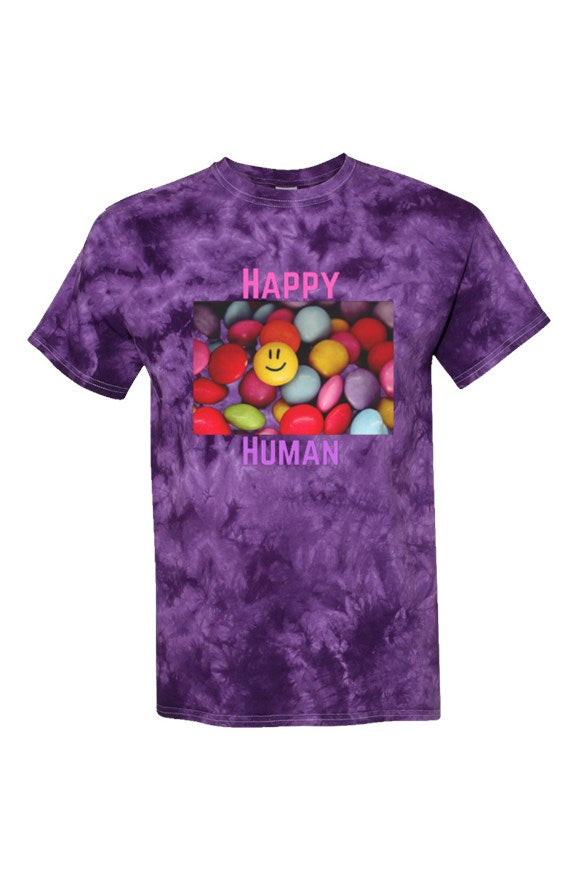 Purple Crystal Tie-Dye Tee