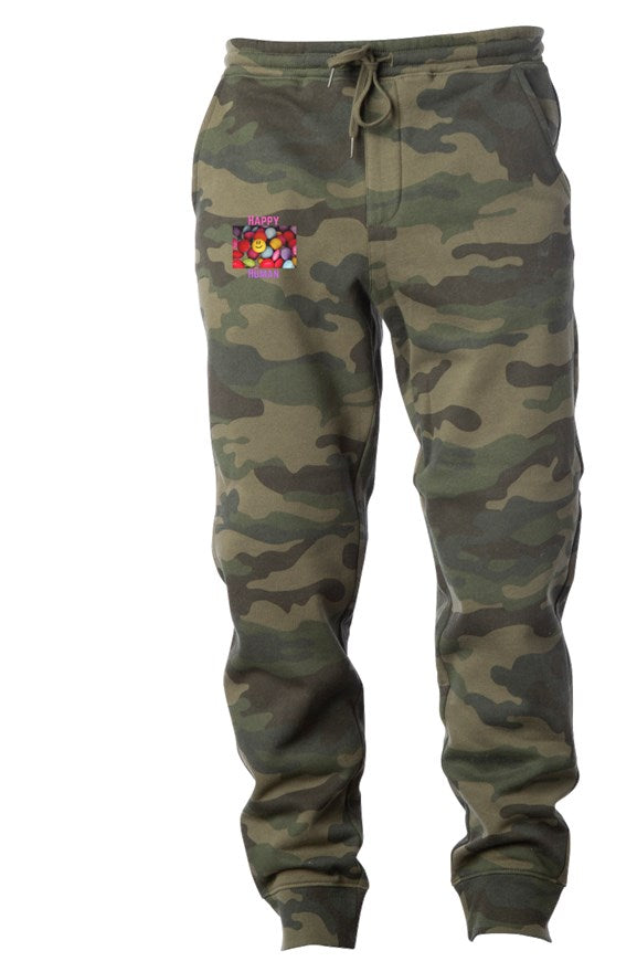 Happy Human Camo Joggers